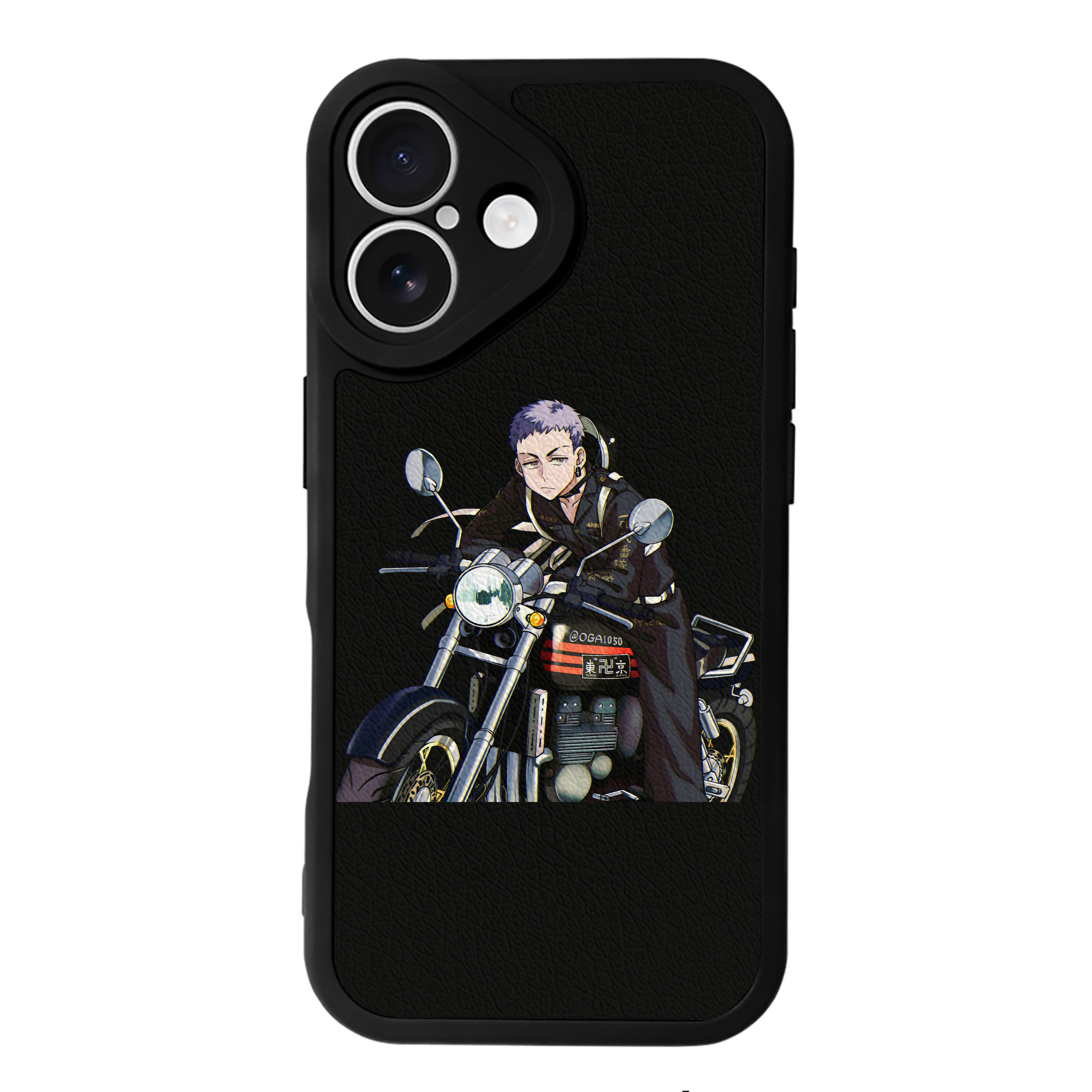 （画像用） 東京リベンジャーズ Tokyo Revengers 【iPhone 16シリーズ対応】シリコンスマホケース（レザー調） 材質：シリコン